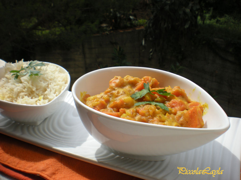 Korma di Zucca e Patate il profumo dell'India