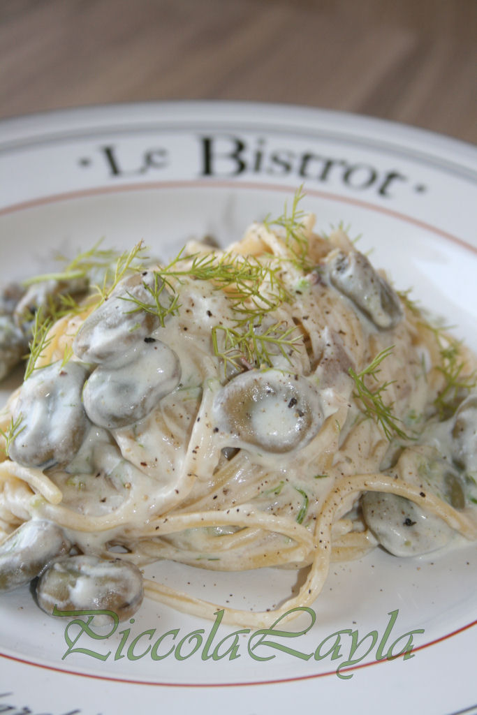 Pasta con Fave Fresche e Ricotta Cremosa