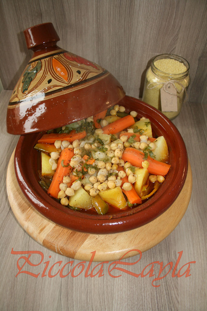 Tajine di Verdure e Legumi