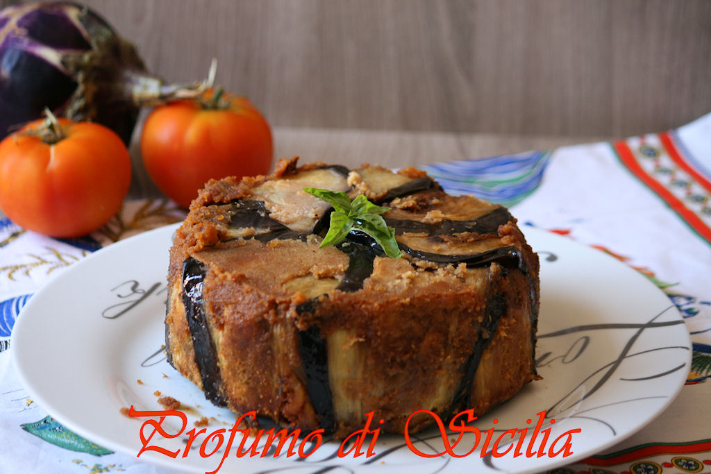 Timballo di Anelletti Palermitani alla Norma