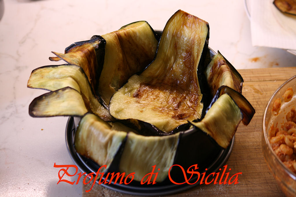 Timballo di Anelletti Palermitani alla Norma