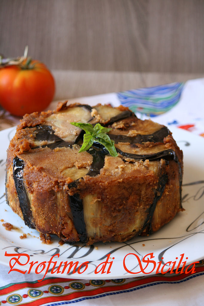 Timballo di Anelletti Palermitani alla Norma