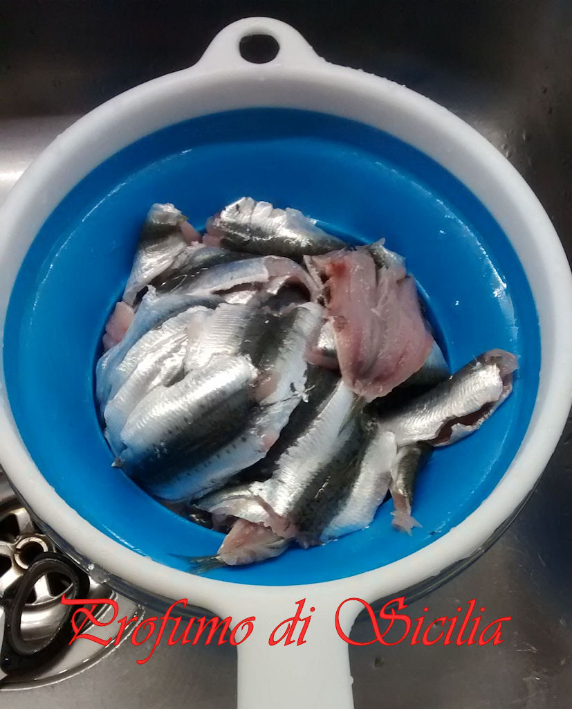 Sarde Fritte alla Siciliana