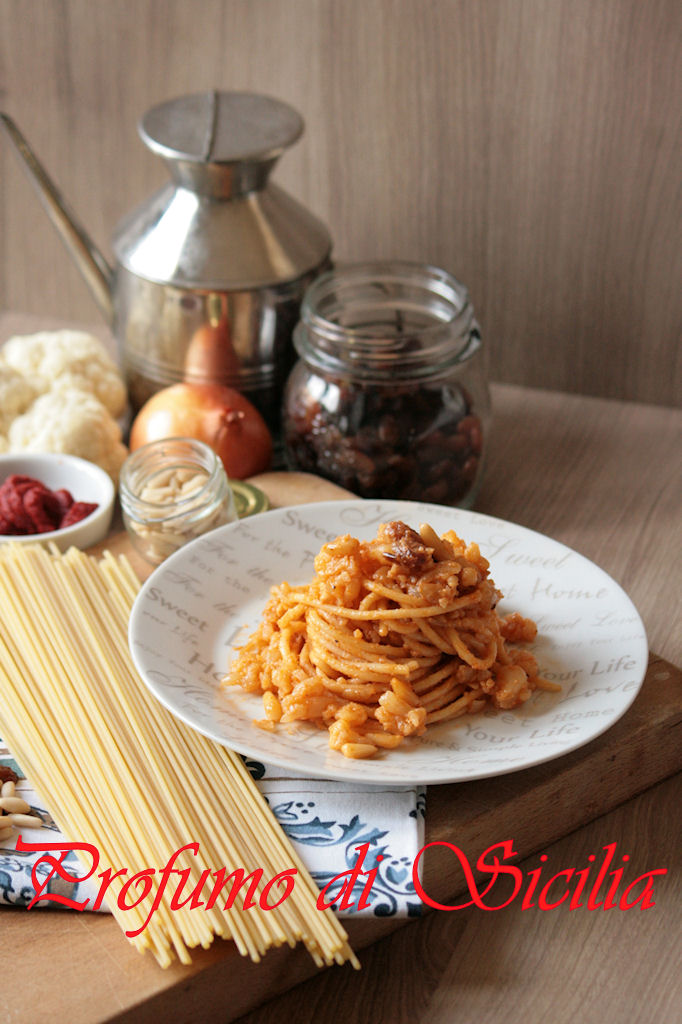 pasta con broccolo arriminata una ricetta tipica siciliana 