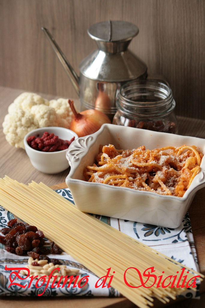 pasta con broccolo arriminata una ricetta tipica siciliana 