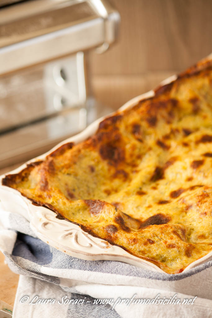Lasagne Integrali con Crema di Zucchine e Besciamella