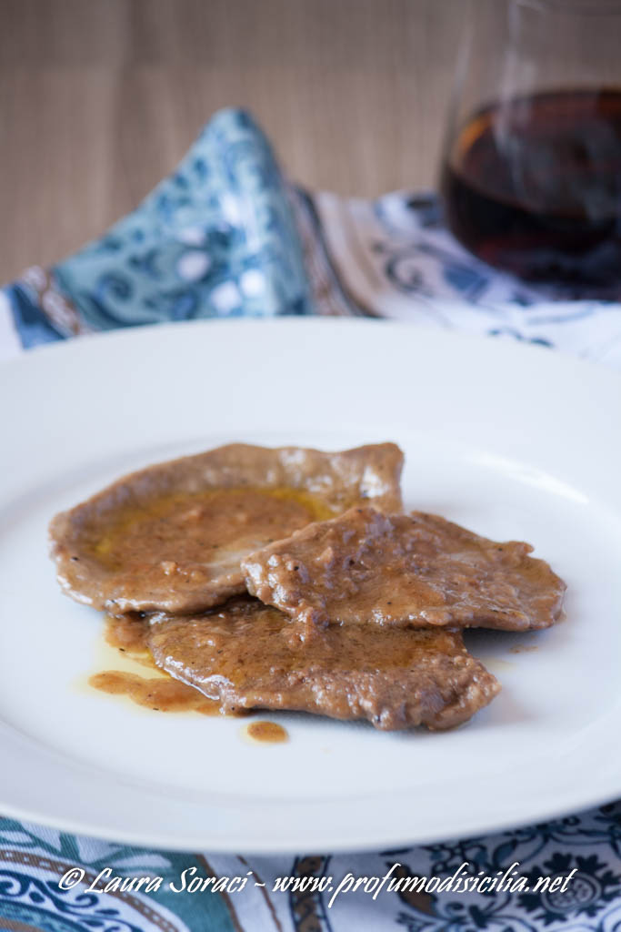 Scaloppine di Manzo al Marsala