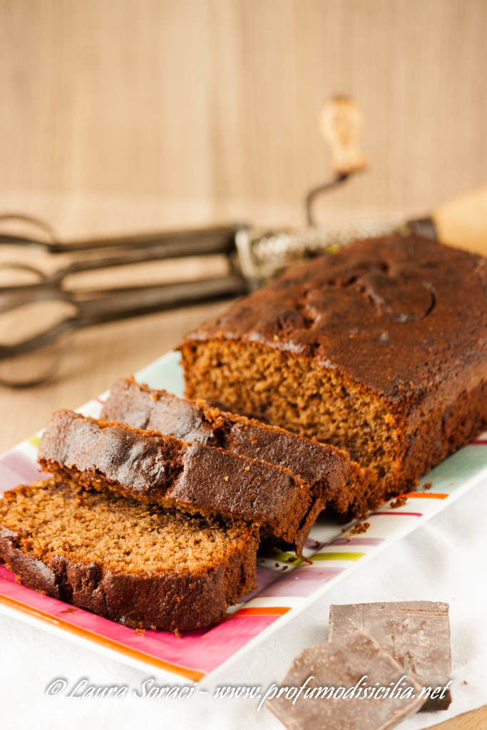 Plumcake al Cioccolato Fondente 