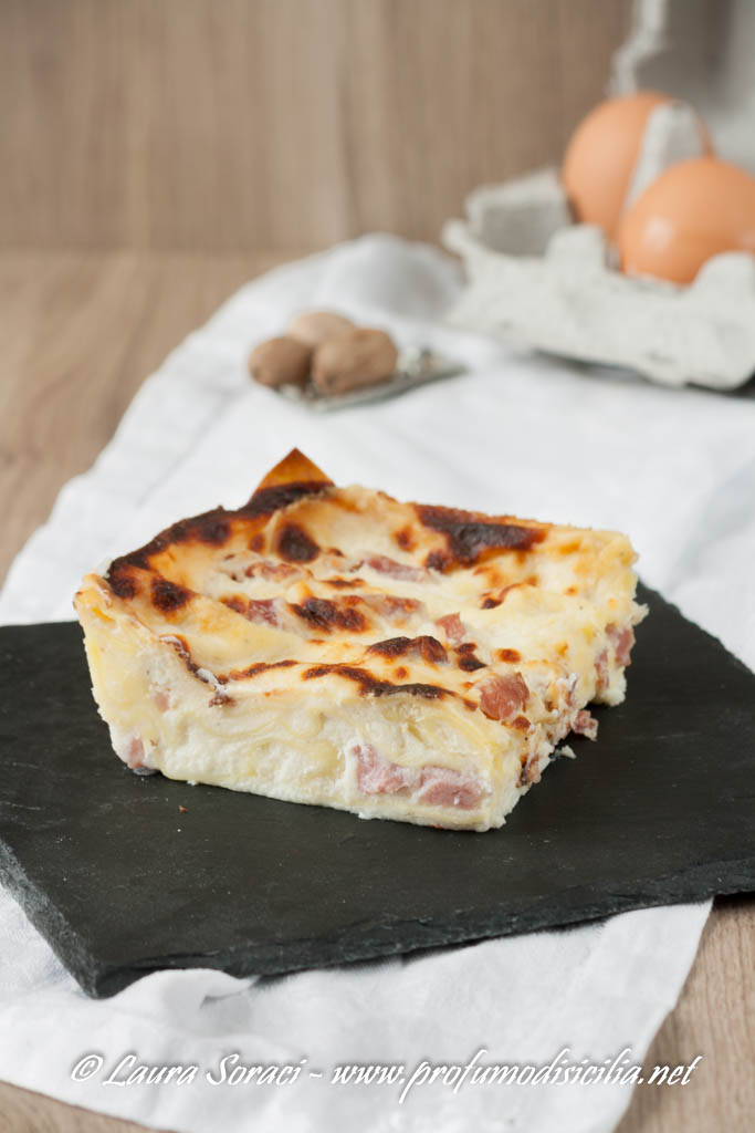 Lasagne al prosciutto cotto