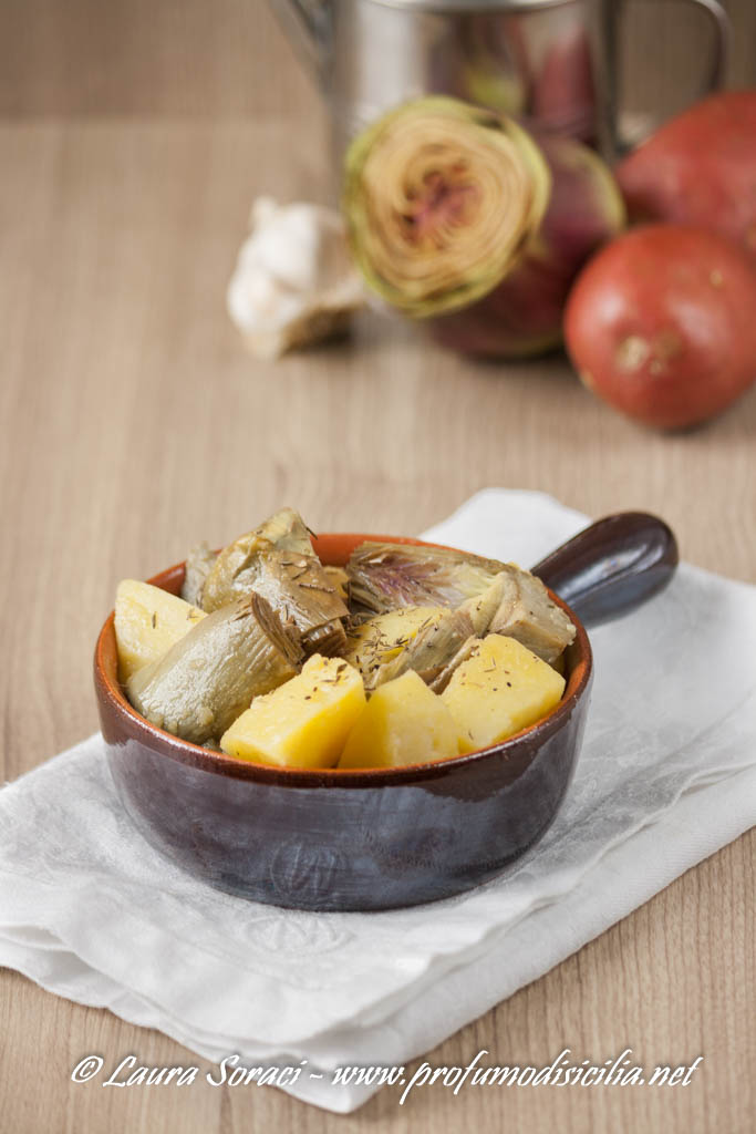 Il contorno speciale per la famiglia, un piatto goloso a base di carciofi e patate