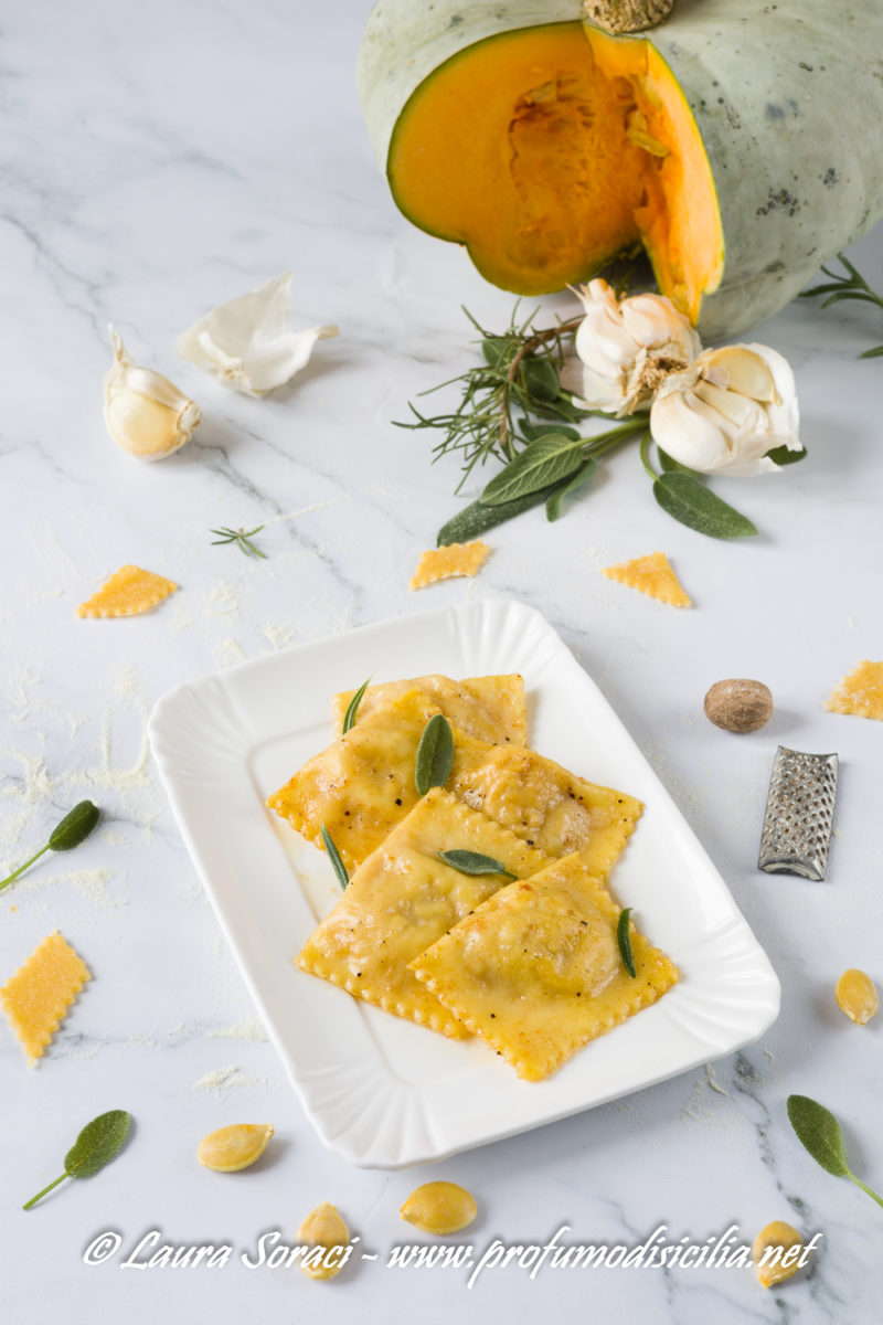 Scoprite come preparare questi deliziosi ravioli alla zucca