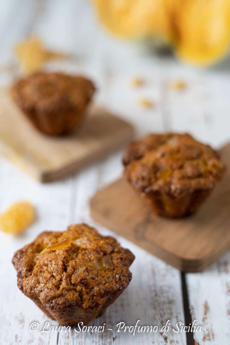 colazione merenda o spuntino ... un muffin alla zucca senza lattosio è perfetto!