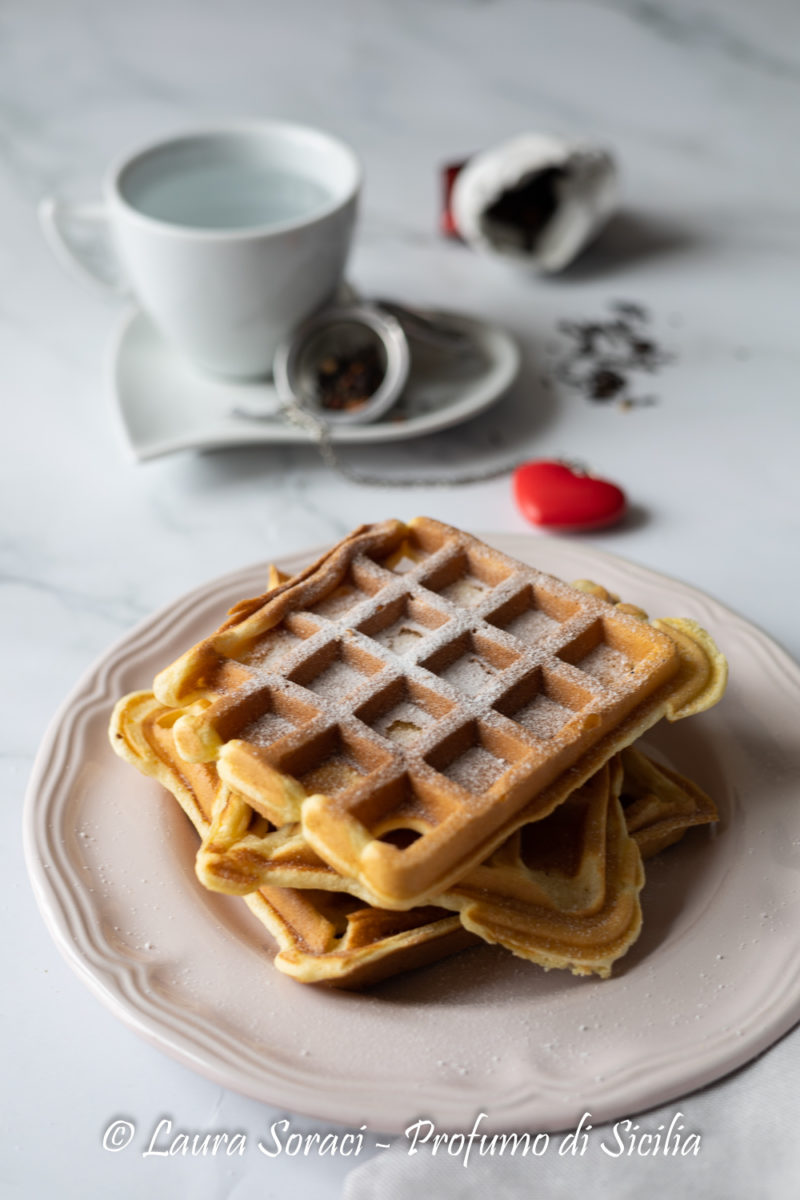 Dolcetti e altre delizie per la colazione i waffle